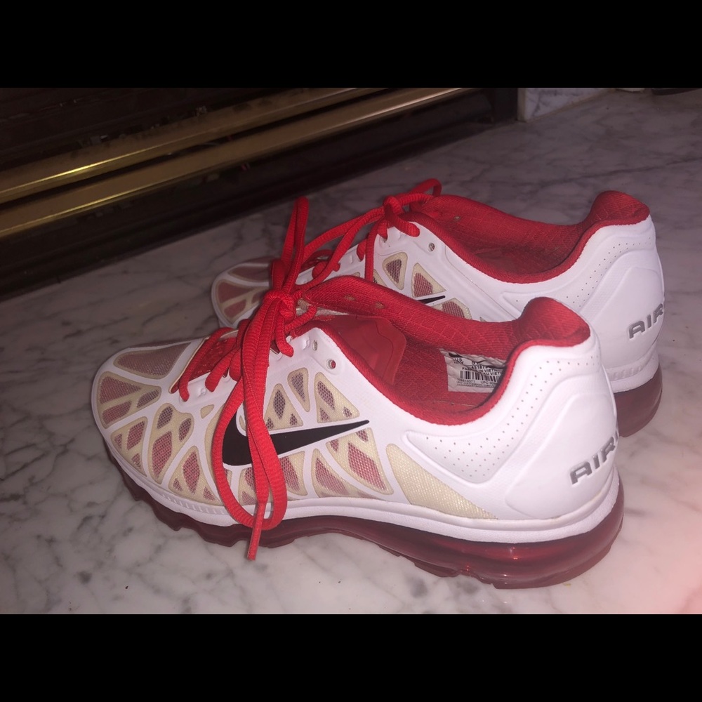 Exotic Rare Red & White Air Max😌❤️👟